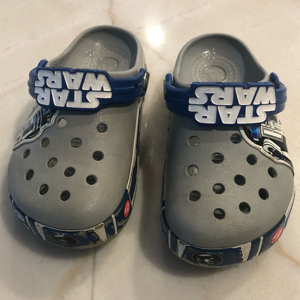STAR WARS- Crocs for kids- toddler C 11